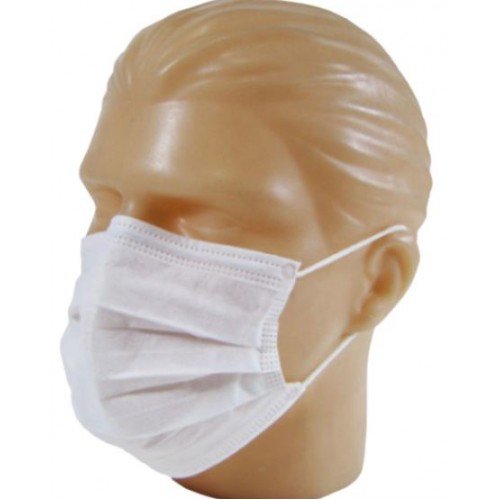 Máscara cirúrgica descartável tripla camada com filtro
